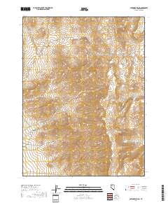 Bartomes Spring 2018 topographic map thumbnail