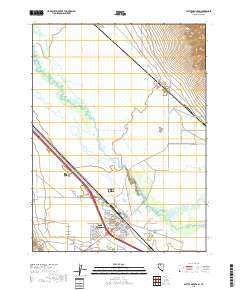 Battle Mountain 2018 topographic map thumbnail