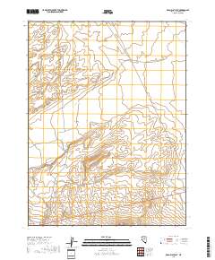 Bean Flat East 2018 topographic map thumbnail