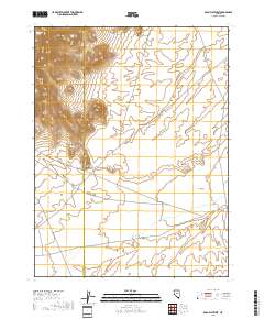 Bean Flat West 2018 topographic map thumbnail