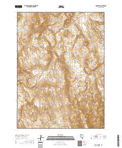 Bear Buttes 2018 topographic map thumbnail