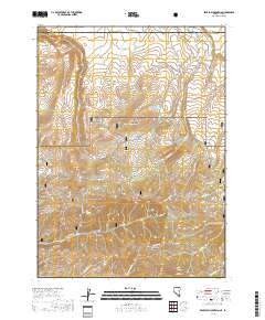 Bearpaw Mountain 2018 topographic map thumbnail
