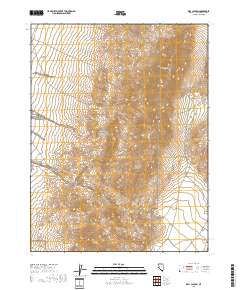 Bell Canyon 2018 topographic map thumbnail