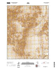 Bell Mountain 2018 topographic map thumbnail