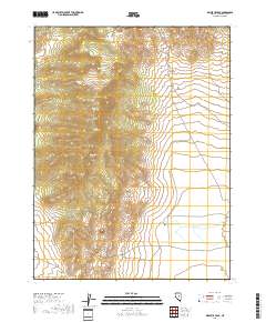 Bellevue Peak 2018 topographic map thumbnail