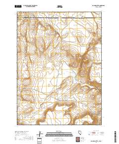 Big Spring Butte 2018 topographic map thumbnail