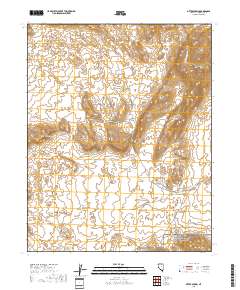 Bitter Spring 2018 topographic map thumbnail