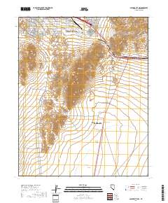 Boulder City NW 2018 topographic map thumbnail