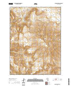 Boulder Mountain 2018 topographic map thumbnail