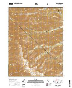 Boundary Peak 2018 topographic map thumbnail