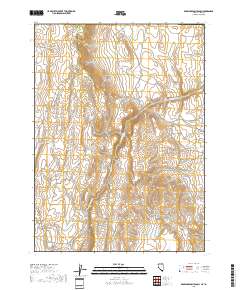 Browns Bench Ranch 2018 topographic map thumbnail