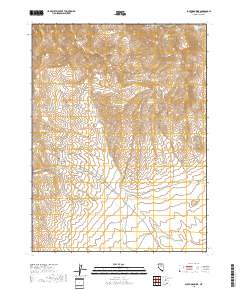 Buckhorn Mine 2018 topographic map thumbnail