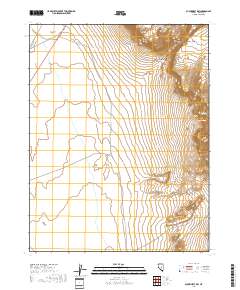 Buckwheat Rim 2018 topographic map thumbnail