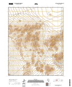 Bullfrog Mountain 2018 topographic map thumbnail