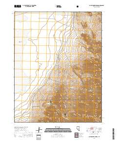 Bullwhacker Springs 2018 topographic map thumbnail