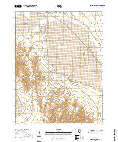 Bunejug Mountains 2018 topographic map thumbnail