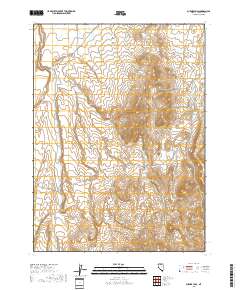 Burner Hills 2018 topographic map thumbnail