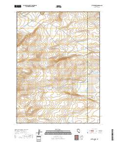 Button Lake 2018 topographic map thumbnail