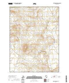 Button Lake Well 2018 topographic map thumbnail