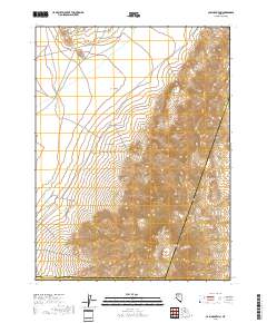 Cain Mountain 2018 topographic map thumbnail