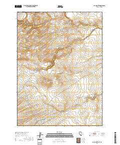 Calico Butte 2018 topographic map thumbnail