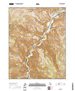 Caliente 2018 topographic map thumbnail