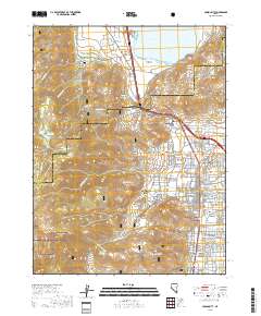 Carson City 2018 topographic map thumbnail