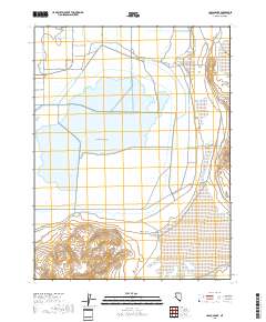 Carson Lake 2018 topographic map thumbnail