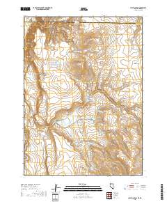Catnip Canyon 2018 topographic map thumbnail