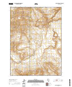 Catnip Mountain SE 2018 topographic map thumbnail