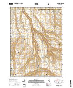 Caudle Creek 2018 topographic map thumbnail