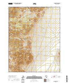 Chaos Creek 2018 topographic map thumbnail