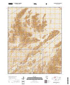 Charleston Peak NE 2018 topographic map thumbnail