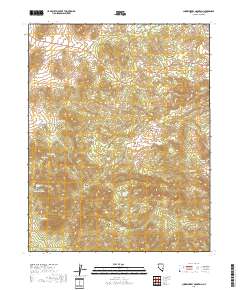 Chokecherry Mountain 2018 topographic map thumbnail