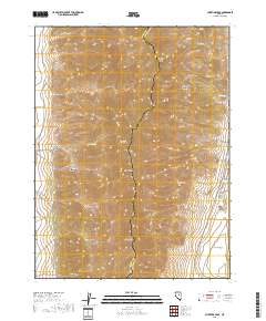 Christina Peak 2018 topographic map thumbnail