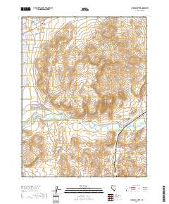Churchill Butte 2018 topographic map thumbnail