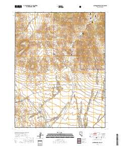 Cloverdale Ranch 2018 topographic map thumbnail