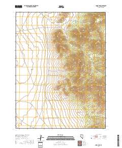 Combs Peak 2018 topographic map thumbnail