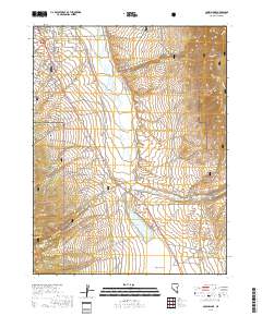 Comins Lake 2018 topographic map thumbnail