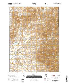 Dry Creek Reservoir 2018 topographic map thumbnail