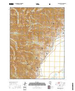 Franklin Lake NW 2018 topographic map thumbnail