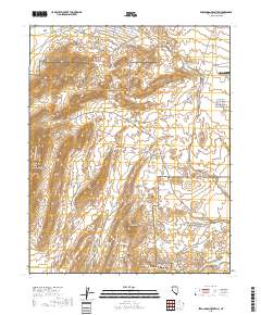 Frenchman Mountain 2018 topographic map thumbnail