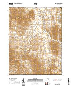 Gabbs Mountain 2018 topographic map thumbnail
