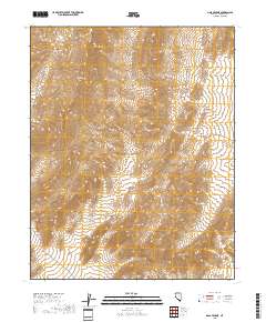 Gass Peak NE 2018 topographic map thumbnail