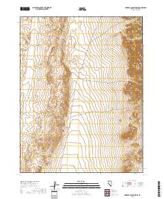 Georges Canyon Rim SE 2018 topographic map thumbnail