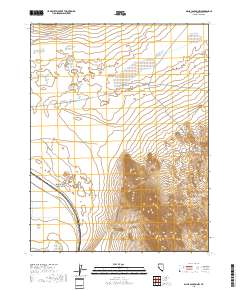 Gillis Canyon NW 2018 topographic map thumbnail