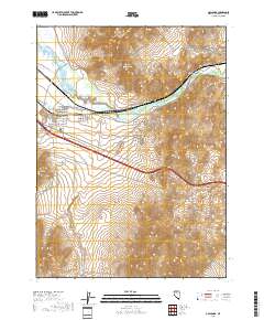 Golconda 2018 topographic map thumbnail