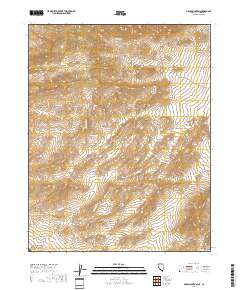 Gold Mountain 2018 topographic map thumbnail
