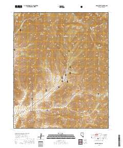 Griffith Peak 2018 topographic map thumbnail