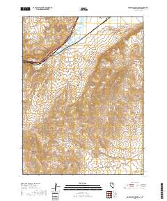 Grindstone Mountain 2018 topographic map thumbnail